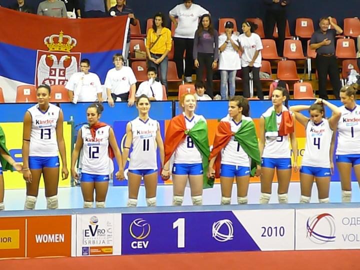 La pallavolo : Giulia Pisani Campione Europa