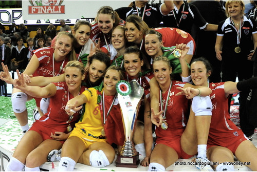 La pallavolo serie A lo scudetto