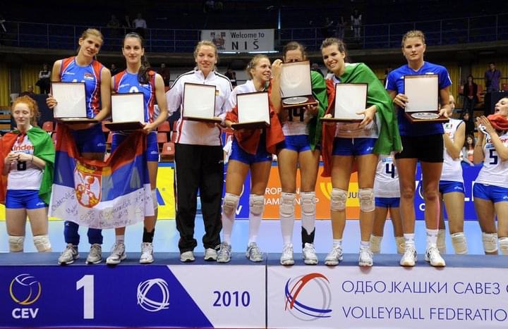 La pallavolo primi passi : Giulia Pisani miglior muro europeo